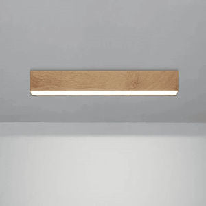 LED Ceiling Light - Wooden Design for Home and Office Lighting