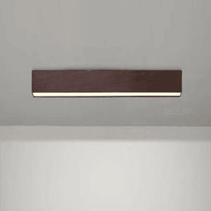 LED Ceiling Light - Wooden Design for Home and Office Lighting