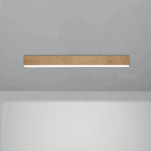 LED Ceiling Light - Wooden Design for Home and Office Lighting