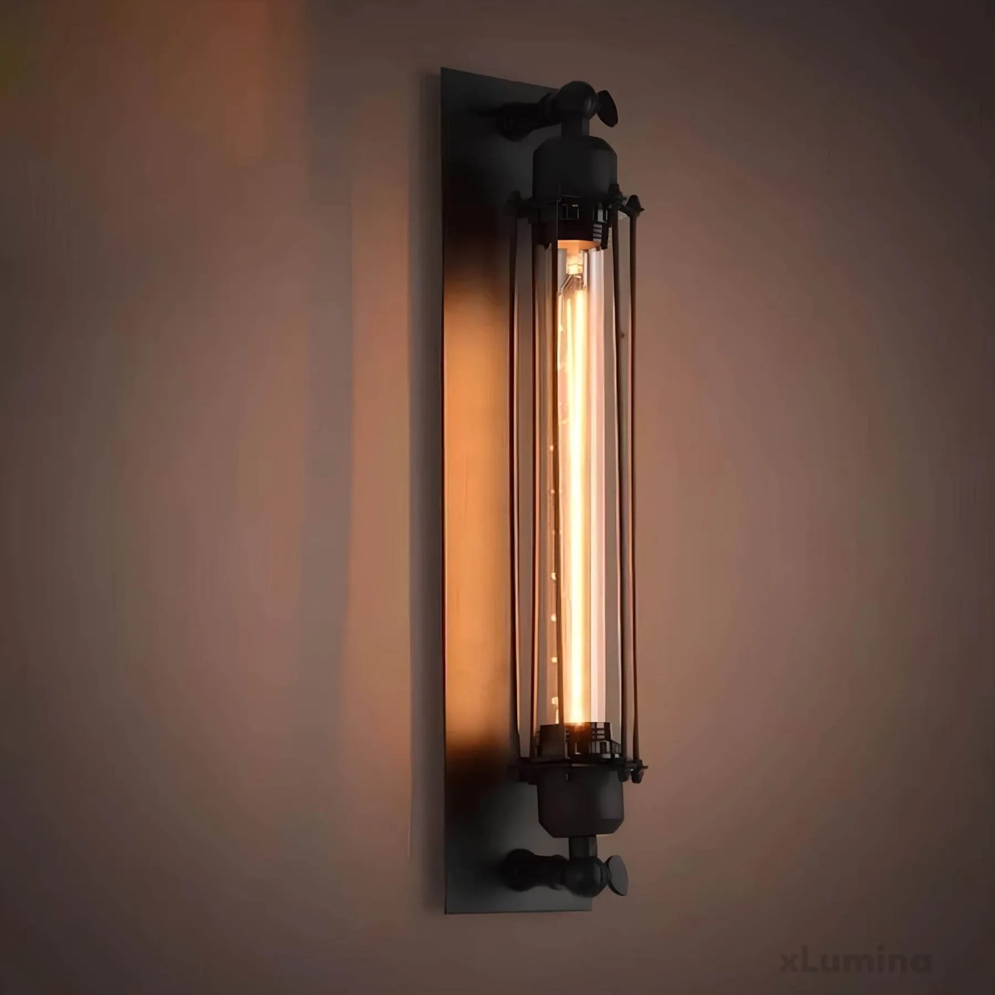 Industrial Wall Lamp for Home and Office - Stylish Metal Design