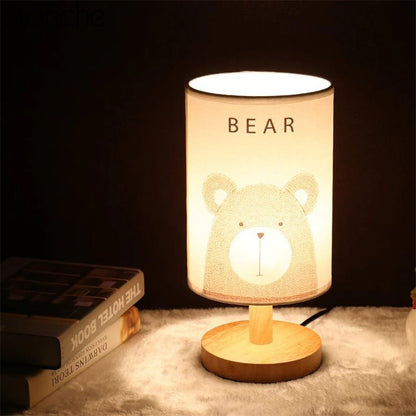 Animal Glow Table Lamp for Kids Room, Night Light, Cute Design, Home Decor