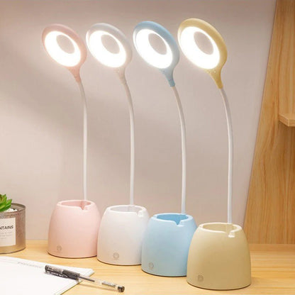 Children's Table Lamp with Phone Holder - Cute Design for Home & Study