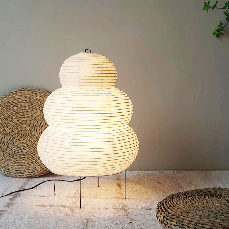 Japanese Paper Table Lamp for Home and Office - Akari Style Design