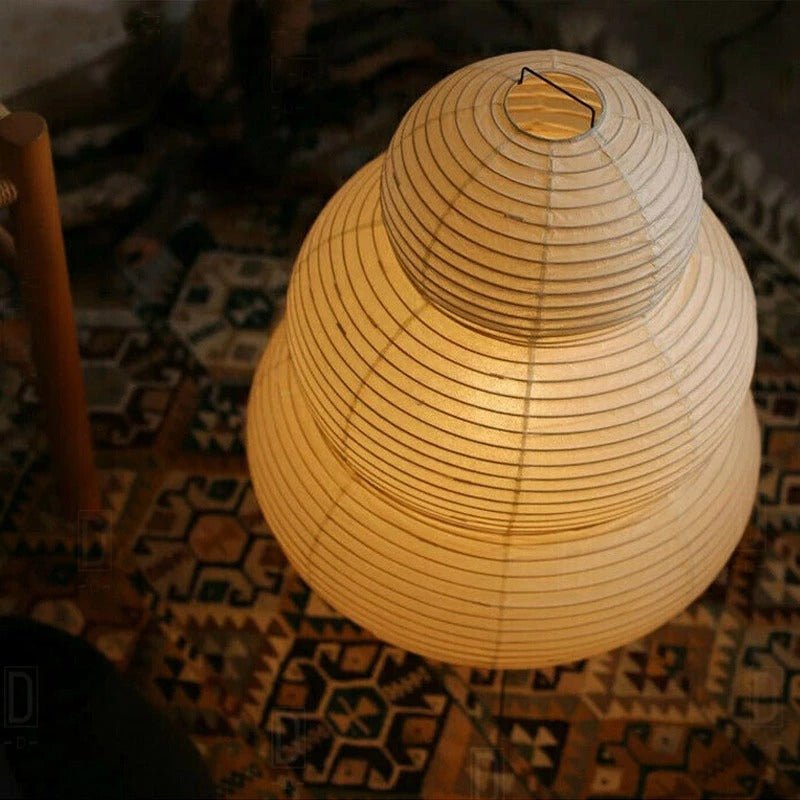 Japanese Paper Table Lamp for Home and Office - Akari Style Design