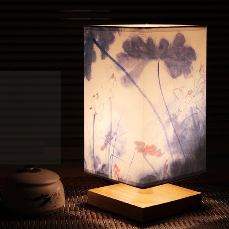 Japanese Scandinavian Table Lamp for Home Office Modern Design Lighting