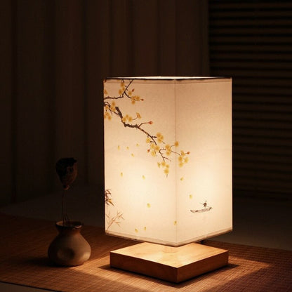 Japanese Scandinavian Table Lamp for Home Office Modern Design Lighting