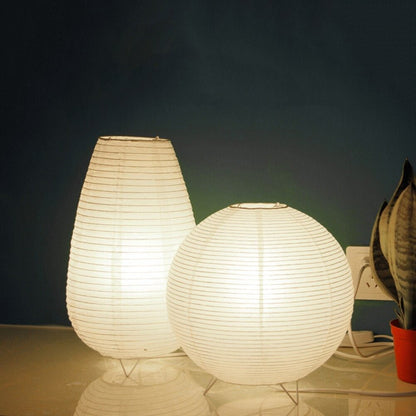 Japanese Paper Lantern Lamp for Home Décor and Ambient Lighting