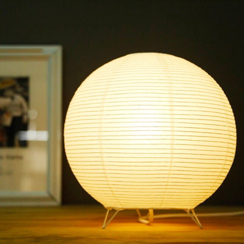 Japanese Paper Lantern Lamp for Home Décor and Ambient Lighting