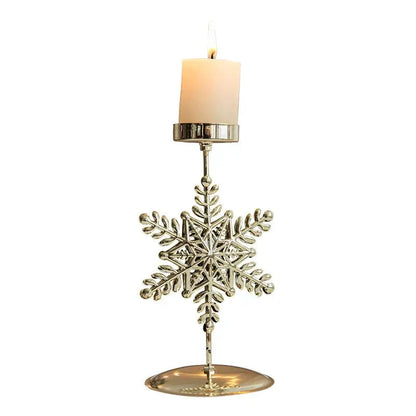 Tealight Candle Holder – Christmas Star Tree Decor for Festive Indoor Lighting