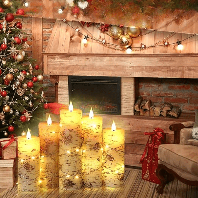 LED Candles Battery Operated – Realistic Flame Home Decor for Events