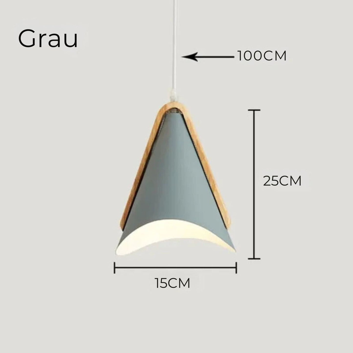 Elegant LED Pendant Light for Home and Office - Glare-Free Design