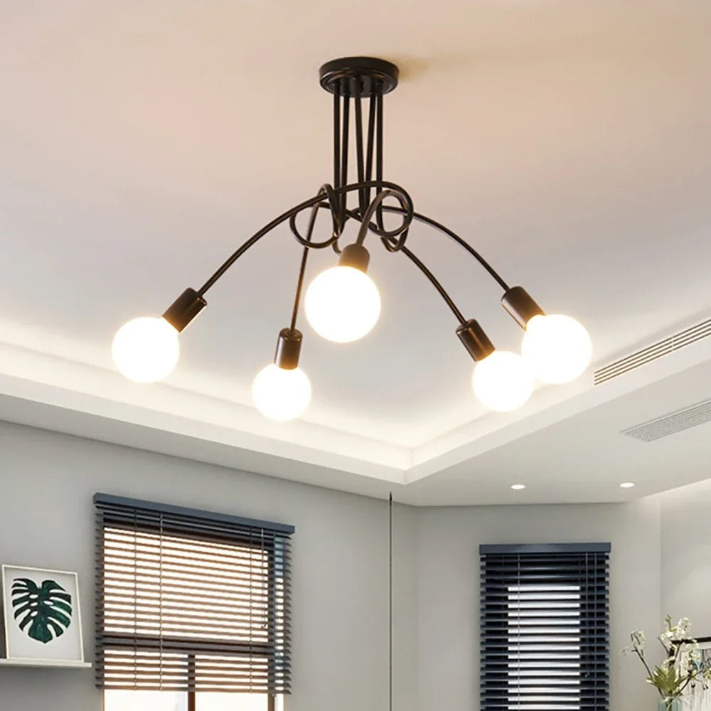 Vintage LED Ceiling Light Antique Design for Home and Office Lighting