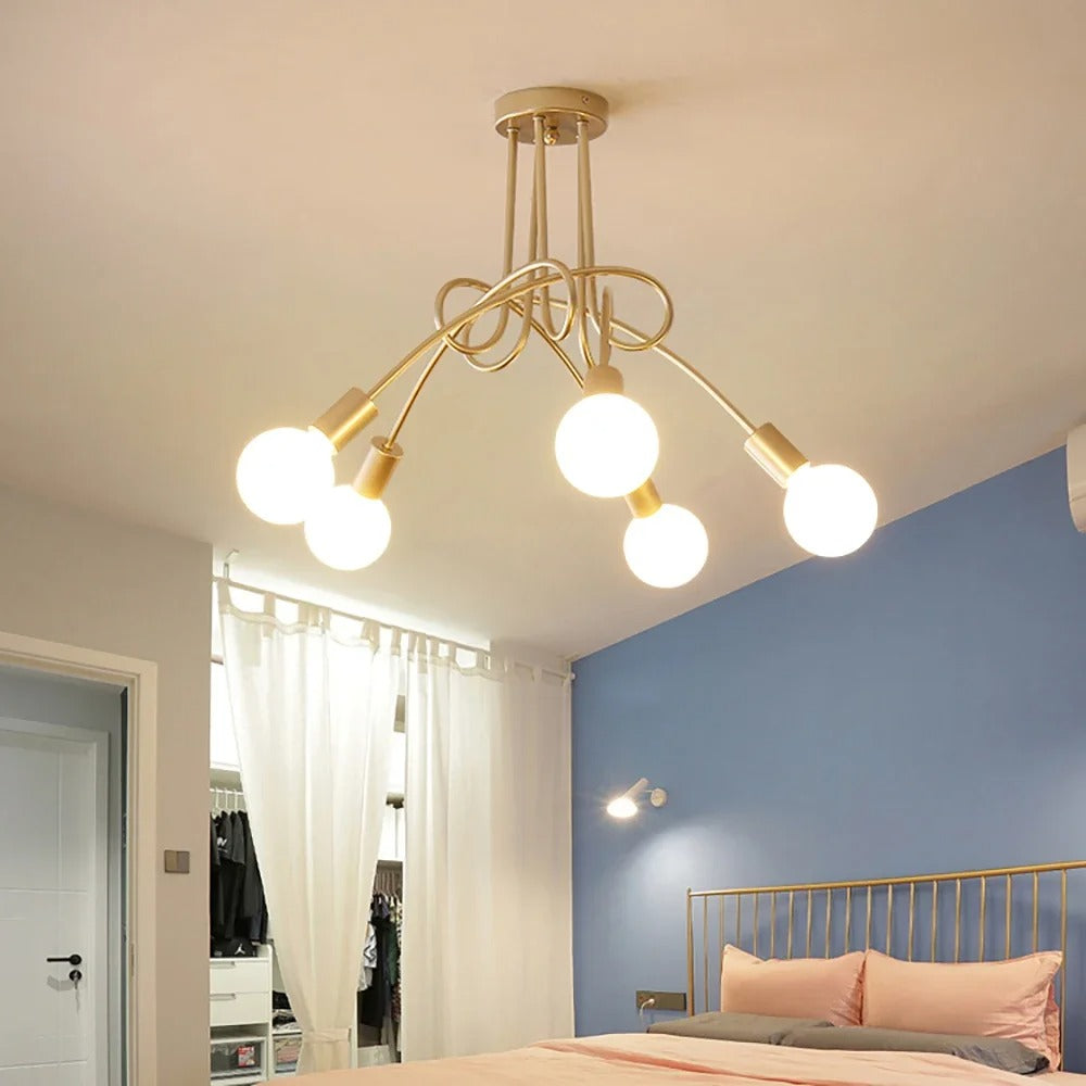 Vintage LED Ceiling Light Antique Design for Home and Office Lighting