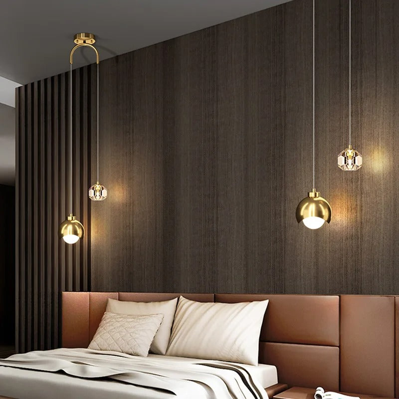 Modern LED Pendant Light for Bedroom and Dining Room Ambience