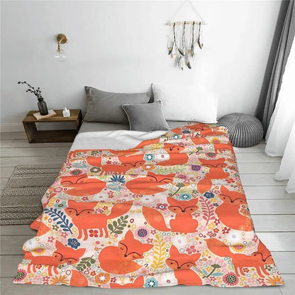 Fleece Blanket for Kids and Adults - Cozy Soft Warmth for Home Use