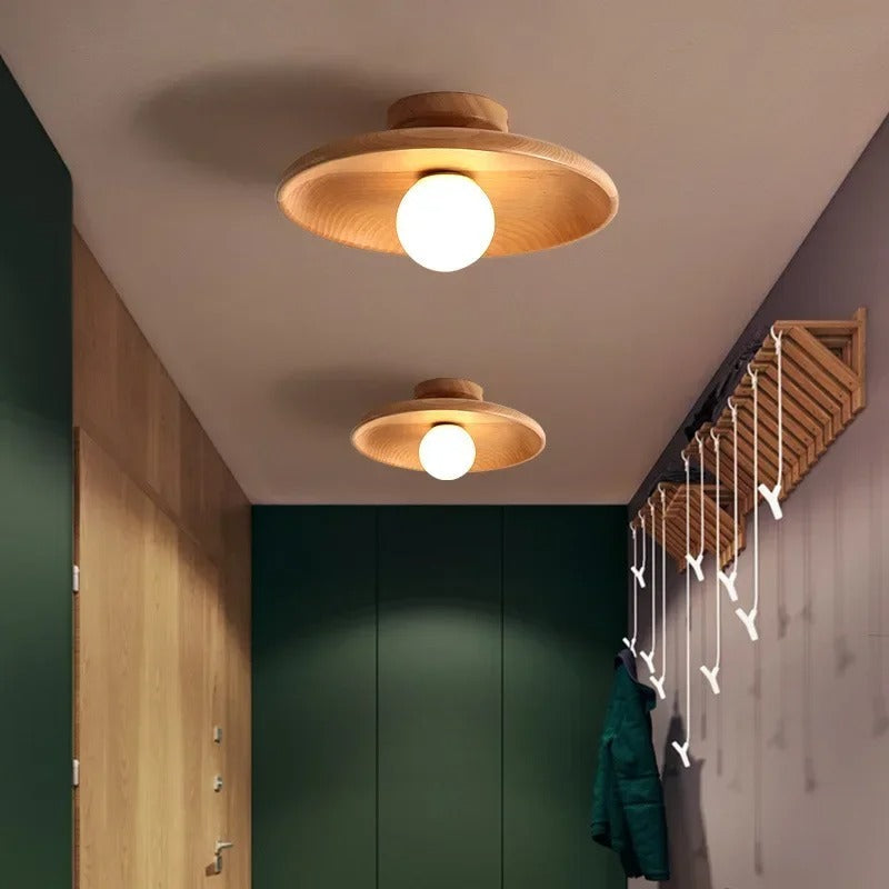 Wooden Ceiling Light Fixture | Stylish Home Lighting for Any Room