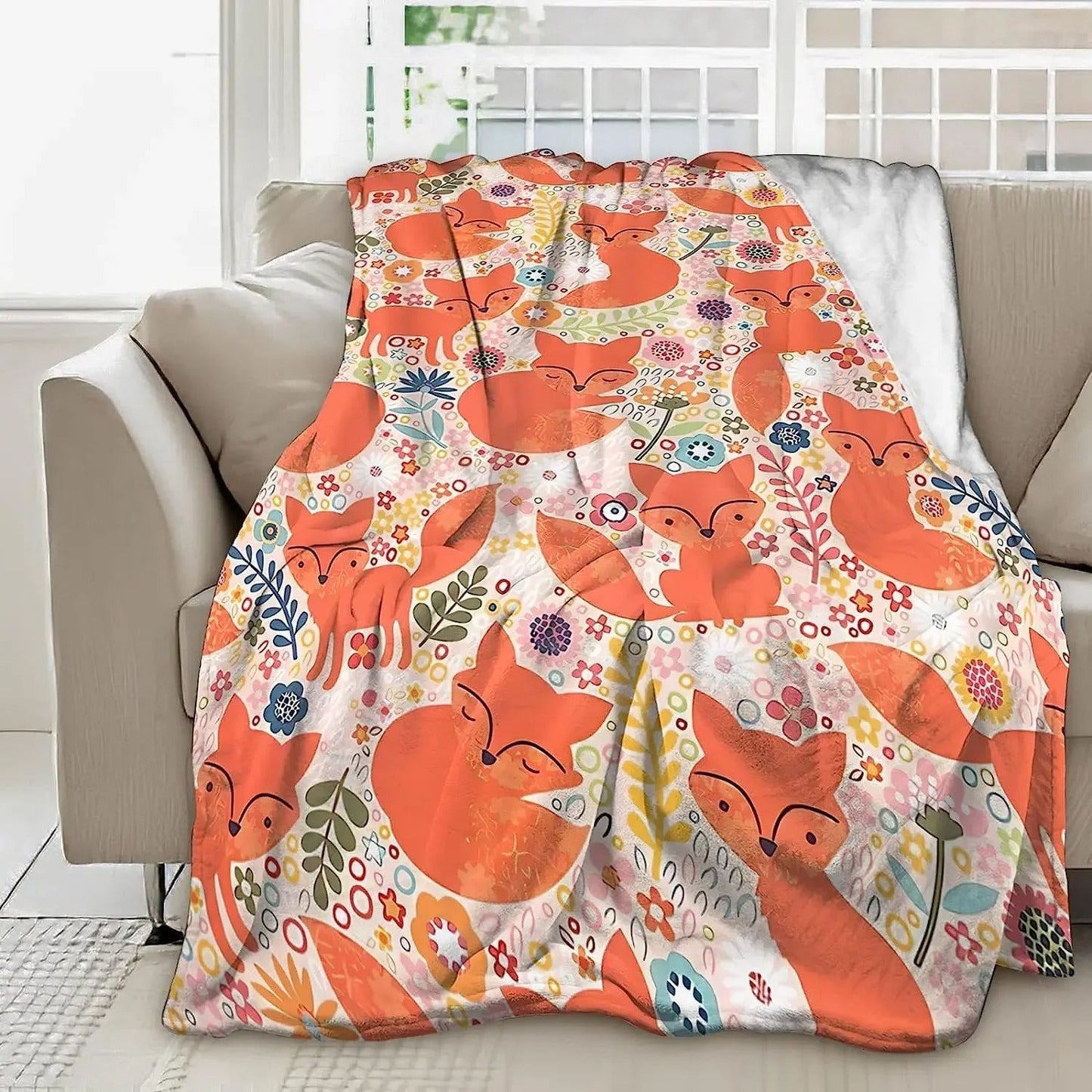 Fleece Blanket for Kids and Adults - Cozy Soft Warmth for Home Use