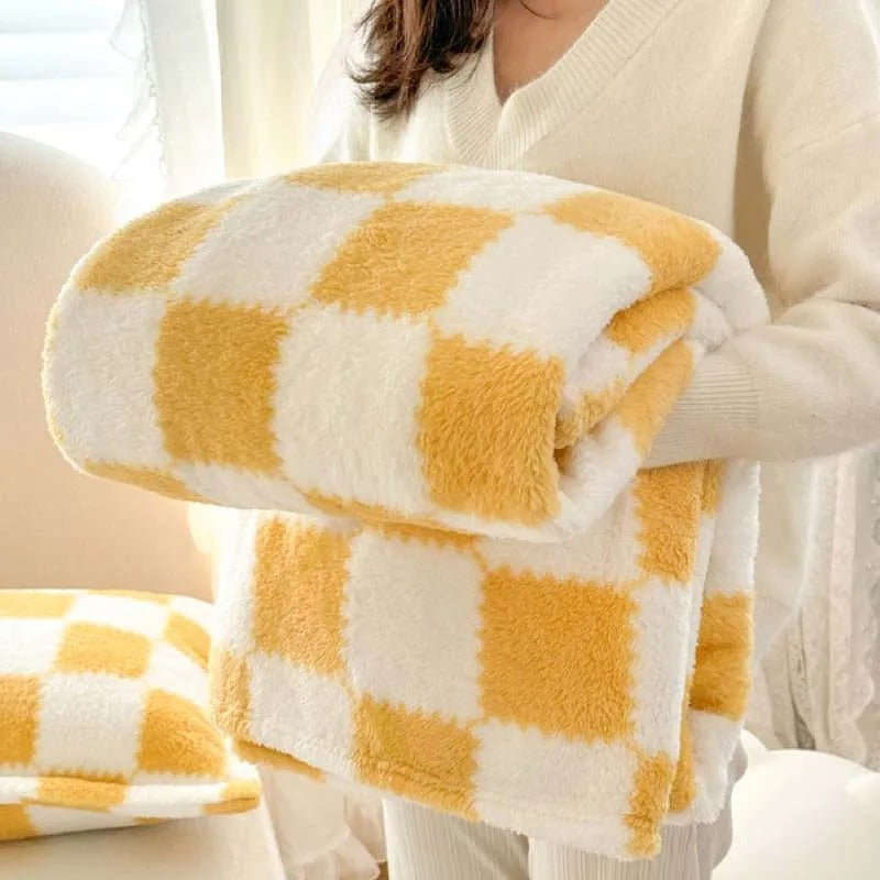 Cozy Flannel Fleece Blanket for Home, Office, and All Occasions