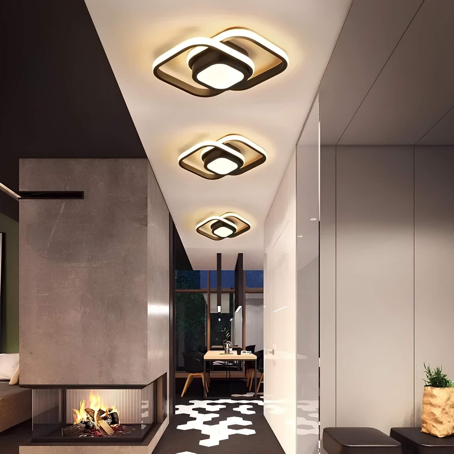 LED Ceiling Light Ring Design for Modern Home and Office Lighting