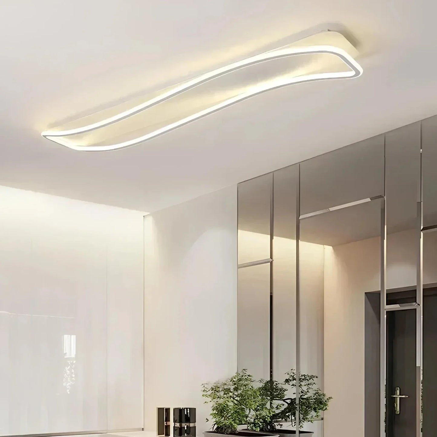 LED Ceiling Light - Elegant Modern Fixture for Home and Office Spaces