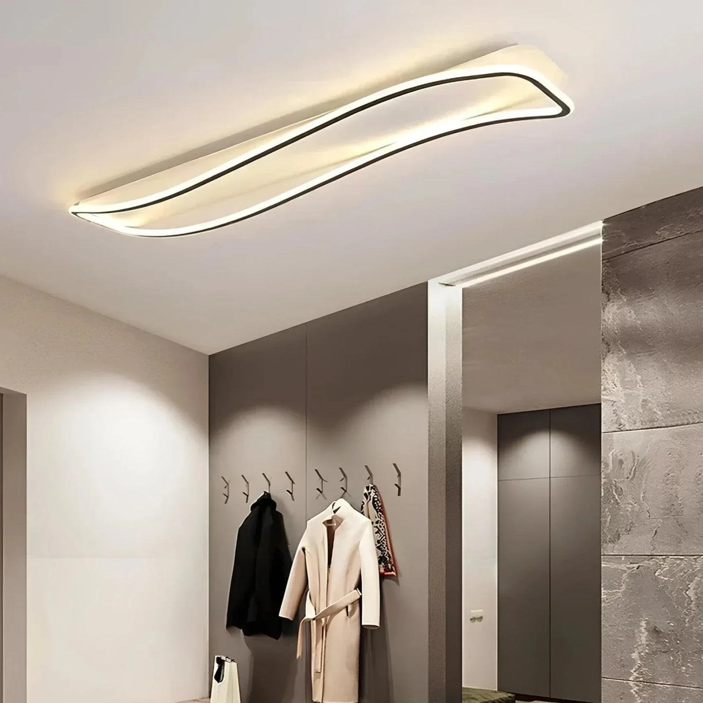 LED Ceiling Light - Elegant Modern Fixture for Home and Office Spaces