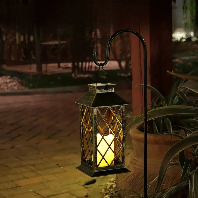 Garden Lantern for Outdoor Decor - Solar-Powered, Stylish & Durable