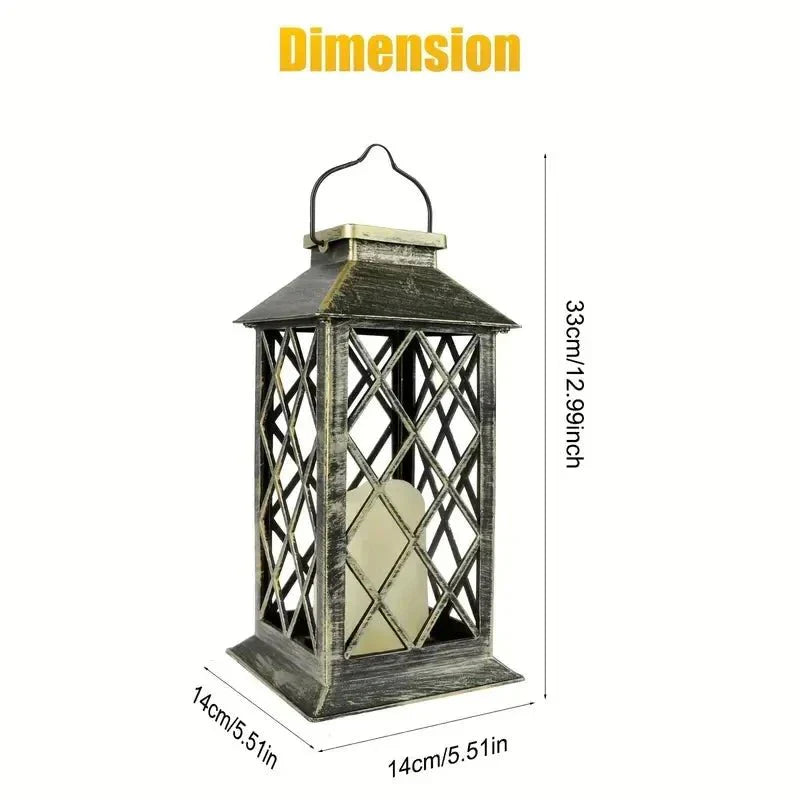 Garden Lantern for Outdoor Decor - Solar-Powered, Stylish & Durable