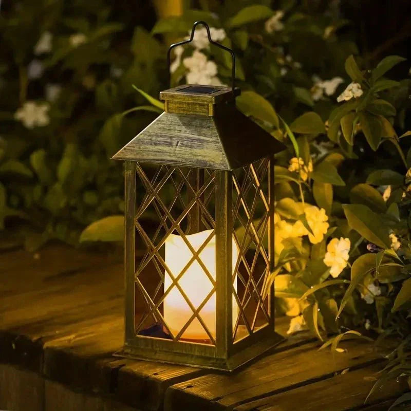 Garden Lantern for Outdoor Decor - Solar-Powered, Stylish & Durable