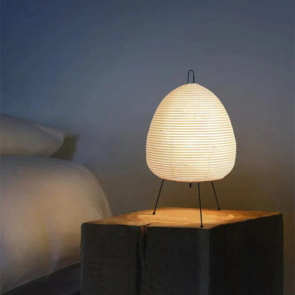 Japanese Rice Paper Floor Lamp for Cozy Home and Office Lighting