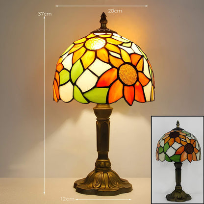 Stained Glass Table Lamp for Home Decor – Luminous Lighting Accent