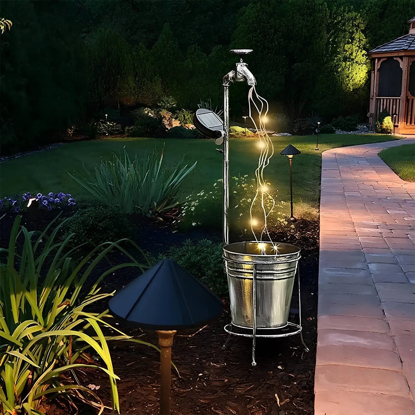 Solar Garden Light for Eco-Friendly Outdoor Illumination and Decor