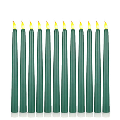 LED Candles for Halloween – Black Decorative Pointed Party & Wedding Lights