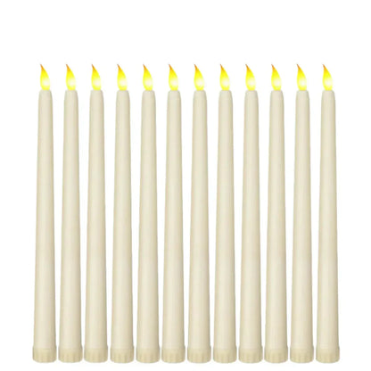 LED Candles for Halloween – Black Decorative Pointed Party & Wedding Lights