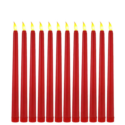 LED Candles for Halloween – Black Decorative Pointed Party & Wedding Lights