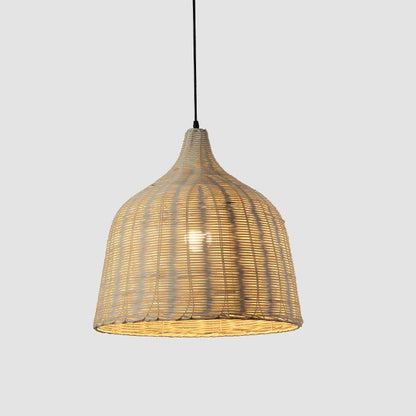 Rattan Pendant Light for Cozy Kitchen Decor - Bamboo & Rattan Design