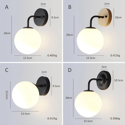 مصباح حائط LED بتصميم بسيط لأجواء المنزل والمكتب