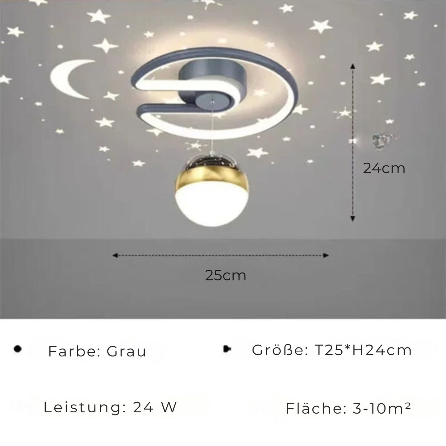 Dimmable LED Ceiling Light | Elegant Design for Home & Office Lighting