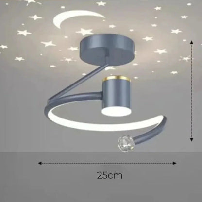 Elegant Ceiling Lamp for Modern Living Room and Office Decor