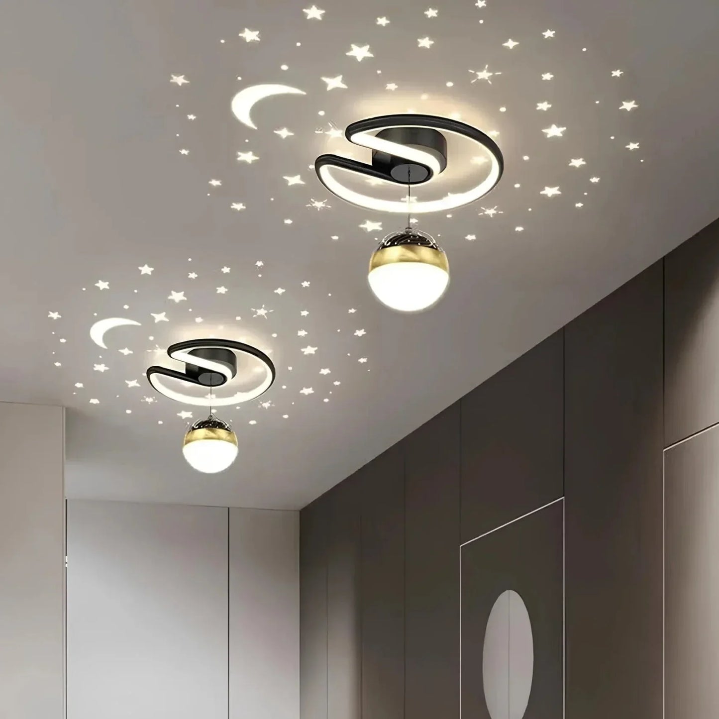 Elegant Ceiling Lamp for Modern Living Room and Office Decor