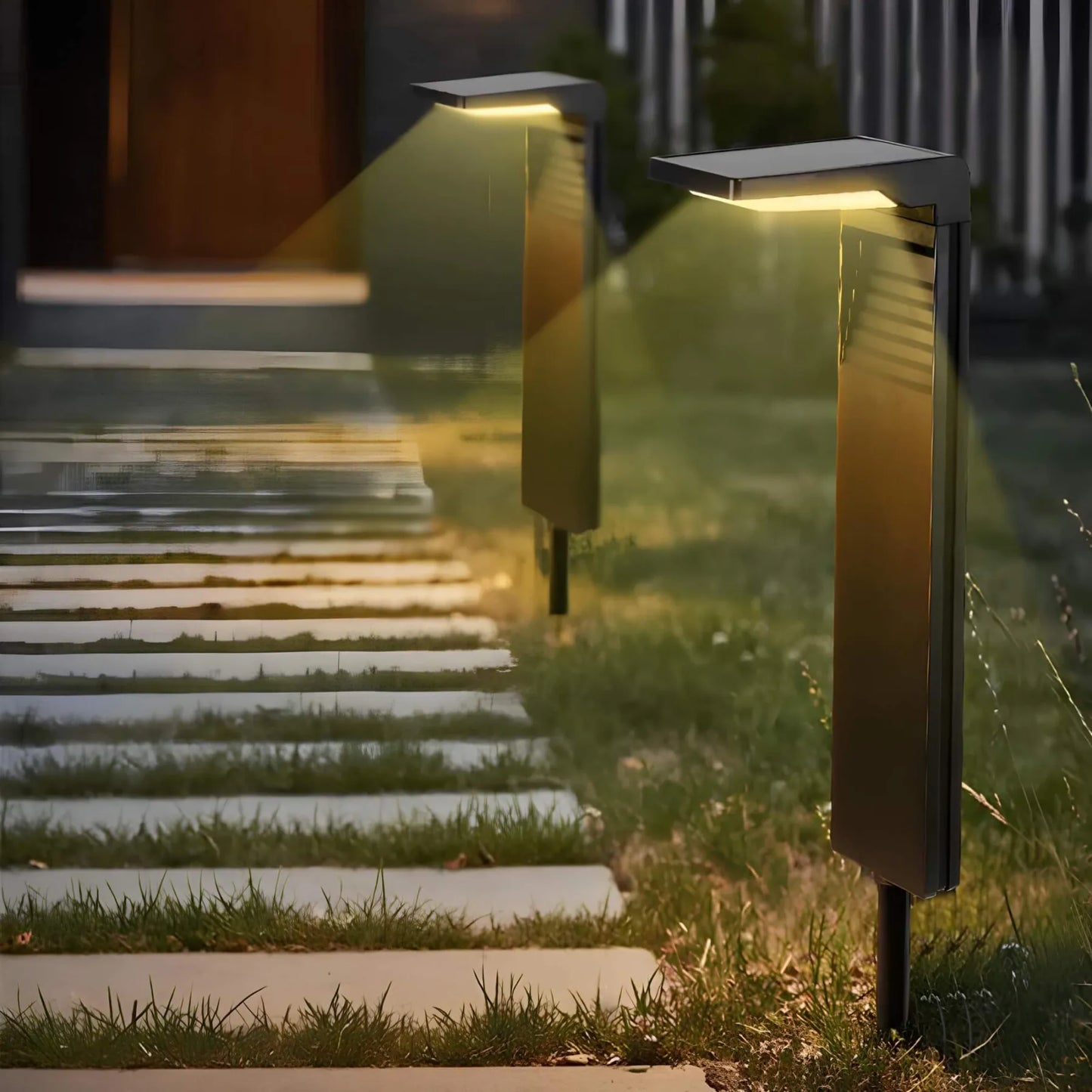 Solar Path Lights for Outdoor Atmosphere, Durable & Stylish Garden Lighting