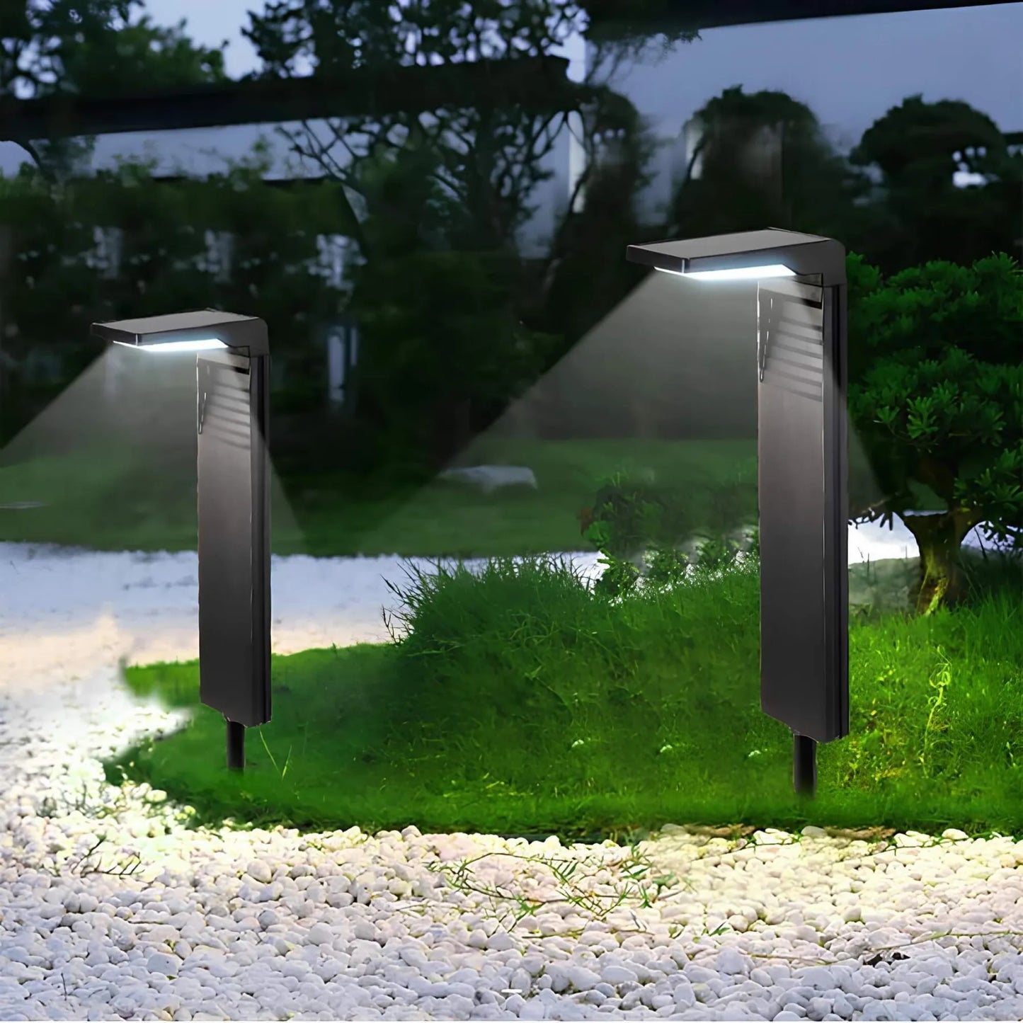 Solar Path Lights for Outdoor Atmosphere, Durable & Stylish Garden Lighting