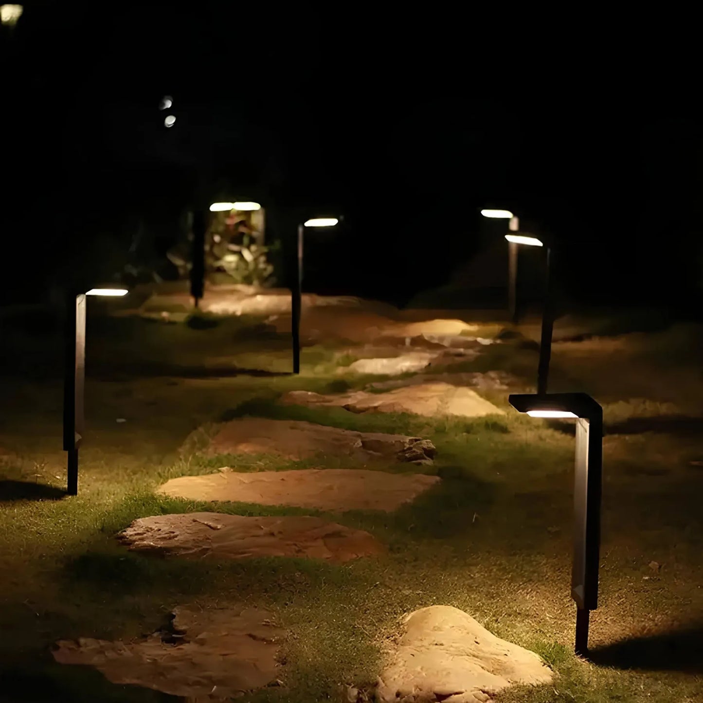 Solar Path Lights for Outdoor Atmosphere, Durable & Stylish Garden Lighting