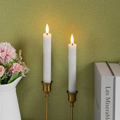 Flameless LED Candles - Realistic 3D Design for Home and Office Decor