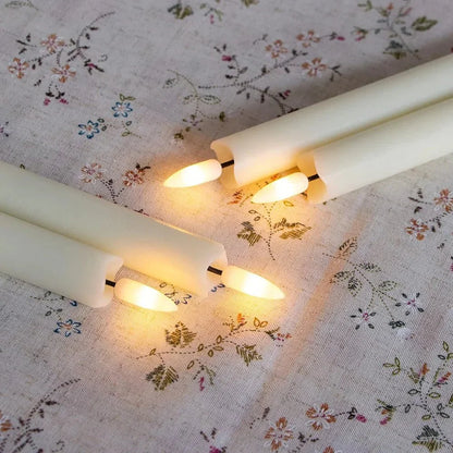 Flameless LED Candles - Realistic 3D Design for Home and Office Decor