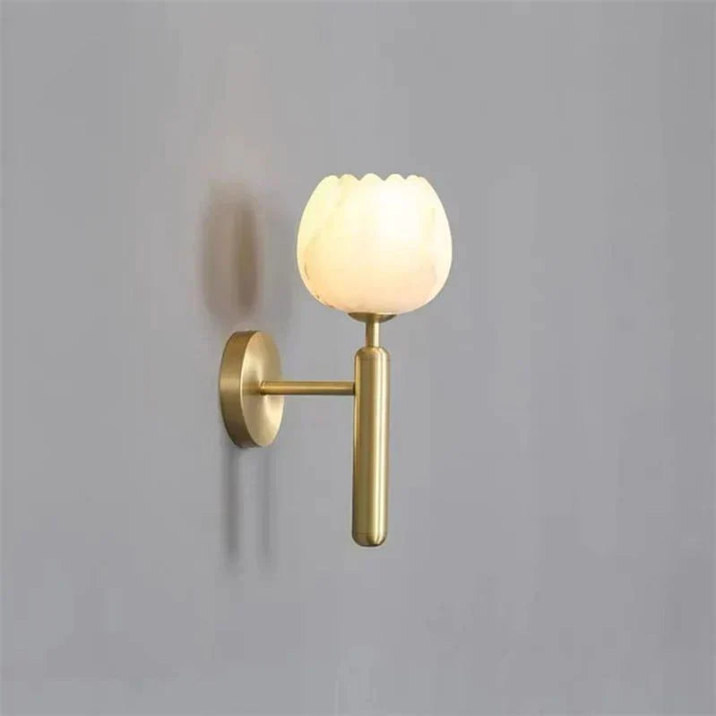 Floral Wall Light for Home Decor - Elegant Design for Living Room or Office