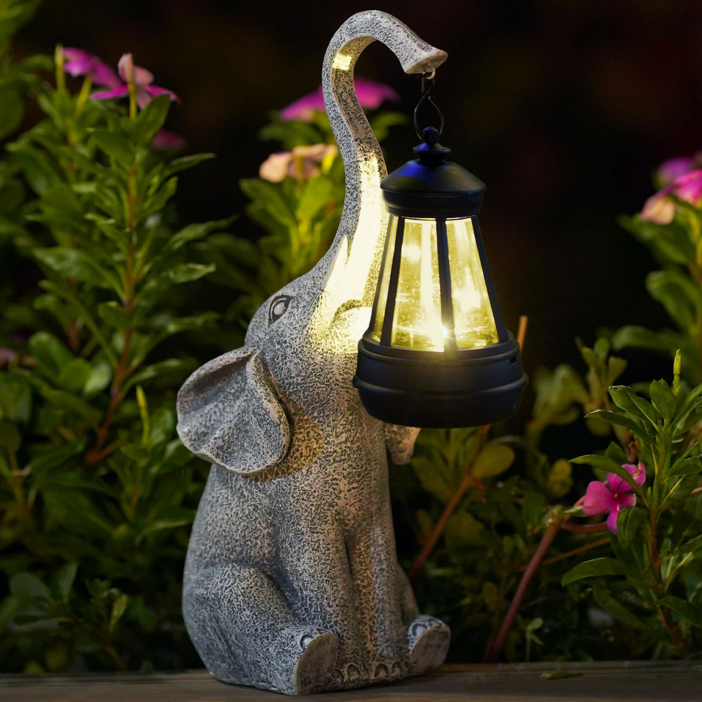 Garden Elephant Light - Decorative Outdoor Lighting for Patios and Gardens