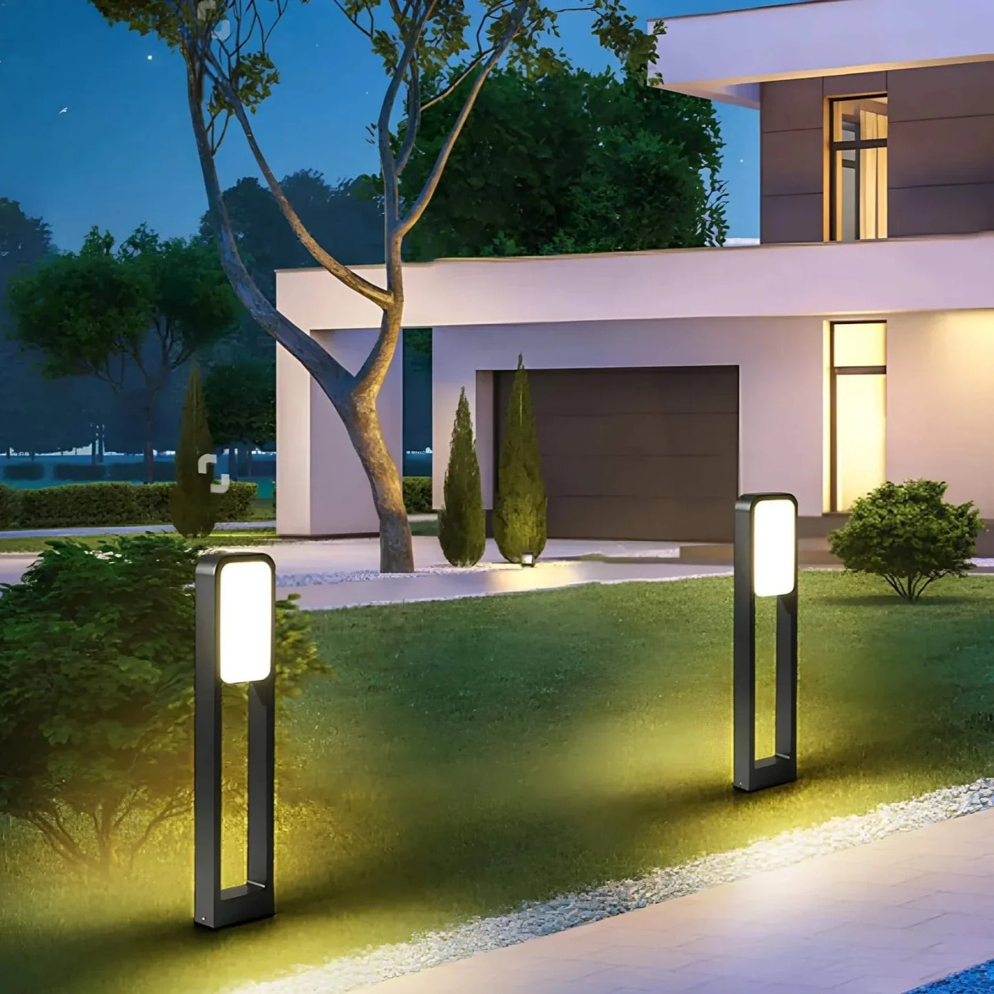 Outdoor Path Light for Garden and Terrace - Solar LED Landscape Lighting